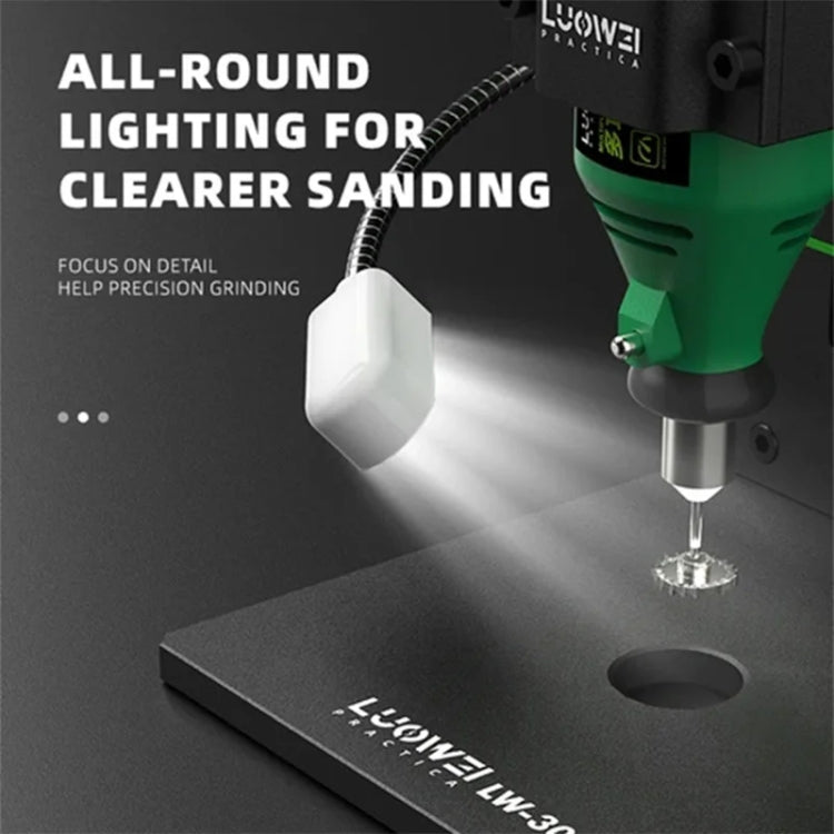 LUOWEI LW-305 Dual Axis Multifunctional Screen IC and Camera Outer Iron Ring Grinding Platform