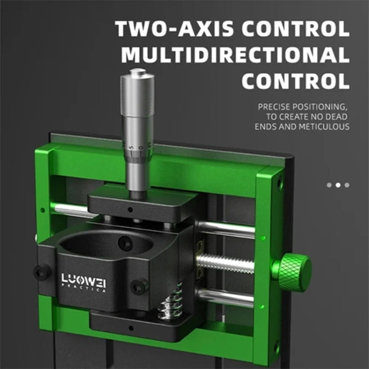 LUOWEI LW-305 Dual Axis Multifunctional Screen IC and Camera Outer Iron Ring Grinding Platform