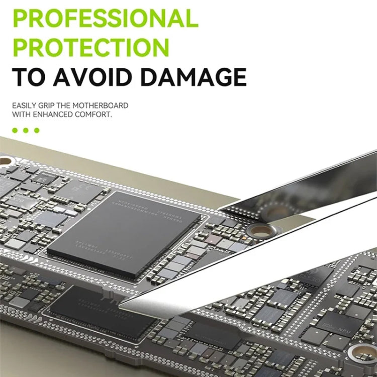 LUOWEI IS-30 Anti-slip Motherboard Layered Tweezers