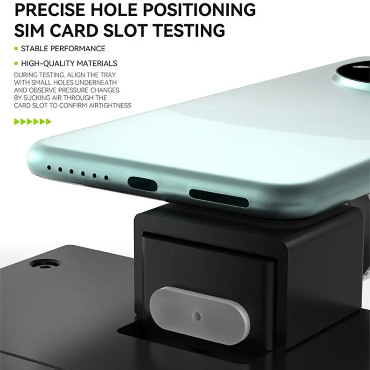 LUOWEI LW-E02 Phone Airtightness Electric Tester Supports Positive / Negative Pressure Test, US Plug