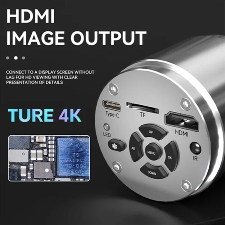 LUOWEI LW-GK40 UHD 4K Microscope Camera with 5X Digital Zoom / Custom Storage
