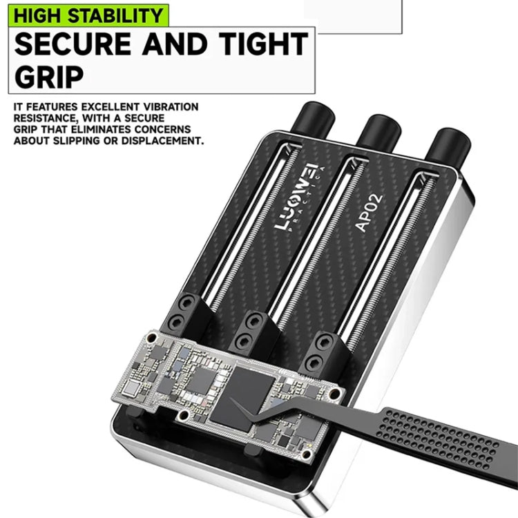 LUOWEI LW-AP02 Triaxial High-Temperature Carbon Fiber Motherboard Fixture