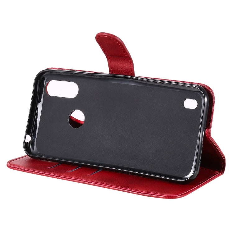 For Motorola Moto E6s (2020) Fashion Calf Texture Zipper Horizontal Flip Leather Case with Holder & Card Slots & Wallet Function