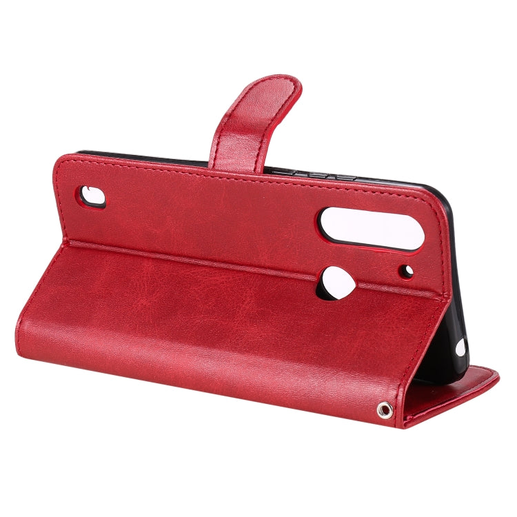 For Motorola Moto G8 Power Lite Fashion Calf Texture Zipper Horizontal Flip Leather Case with Holder & Card Slots & Wallet Function