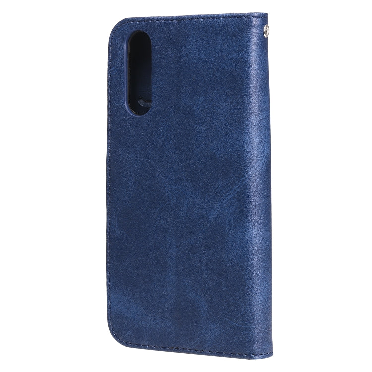 For Sony Xperia 10 II Fashion Calf Texture Zipper Horizontal Flip Leather Case with Holder & Card Slots & Wallet Function