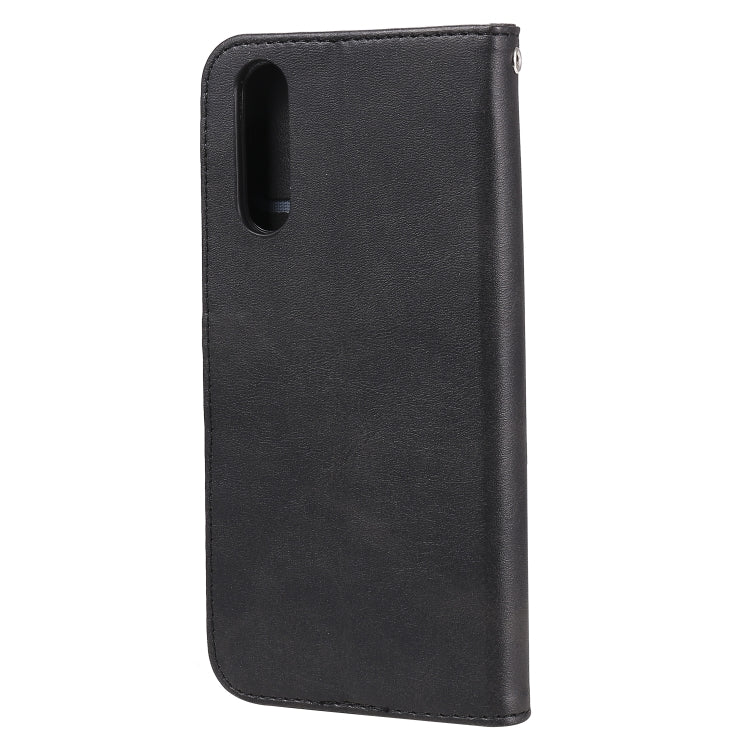 For Sony Xperia 10 II Fashion Calf Texture Zipper Horizontal Flip Leather Case with Holder & Card Slots & Wallet Function