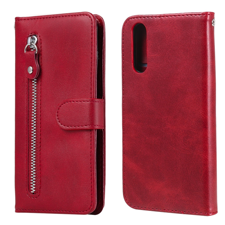 For Sony Xperia 10 II Fashion Calf Texture Zipper Horizontal Flip Leather Case with Holder & Card Slots & Wallet Function