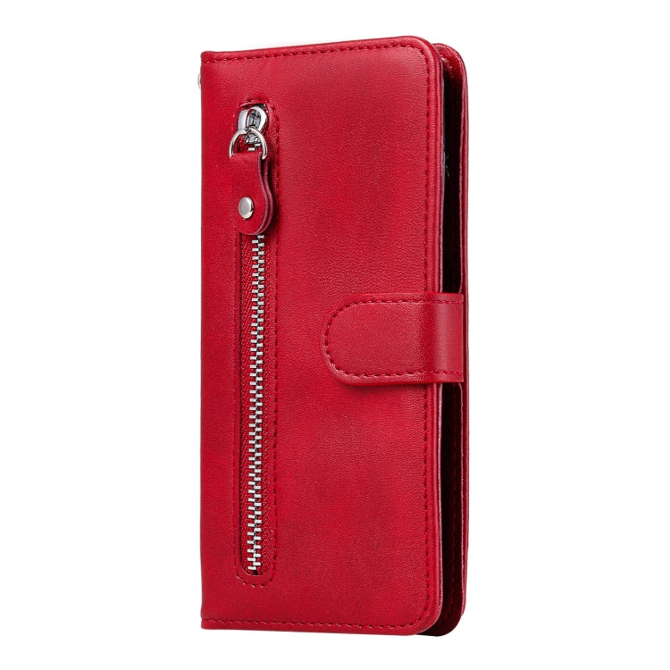 For Sony Xperia 10 II Fashion Calf Texture Zipper Horizontal Flip Leather Case with Holder & Card Slots & Wallet Function