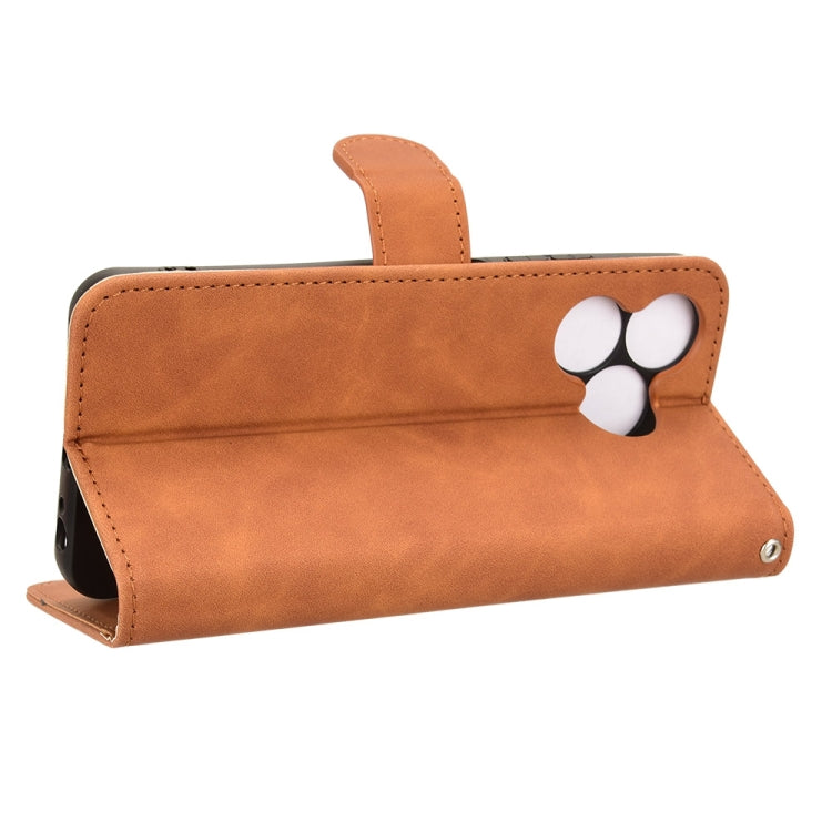 For Wiko T20 Skin Feel Magnetic Flip Leather Phone Case