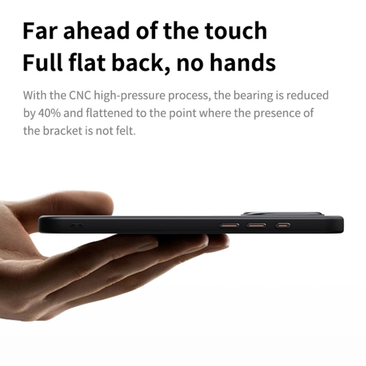 For iPhone 16 Plus 360 Rotating MagSafe Magnetic Frosted Phone Case