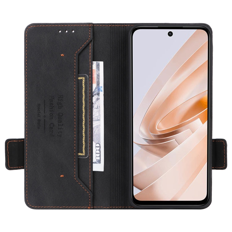 For Xiaomi Redmi 13 4G Global Magnetic Clasp Leather Phone Case
