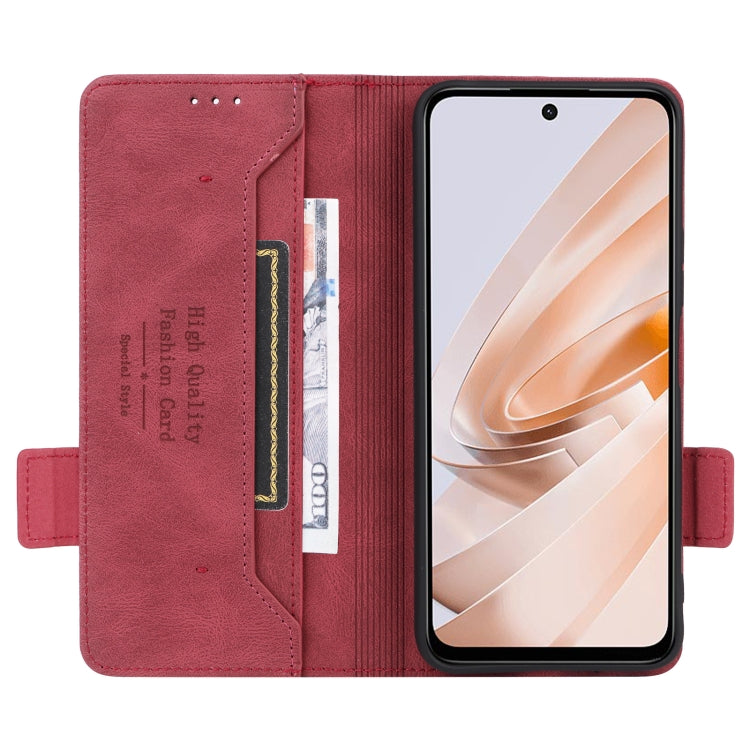 For Xiaomi Redmi 13 4G Global Magnetic Clasp Leather Phone Case