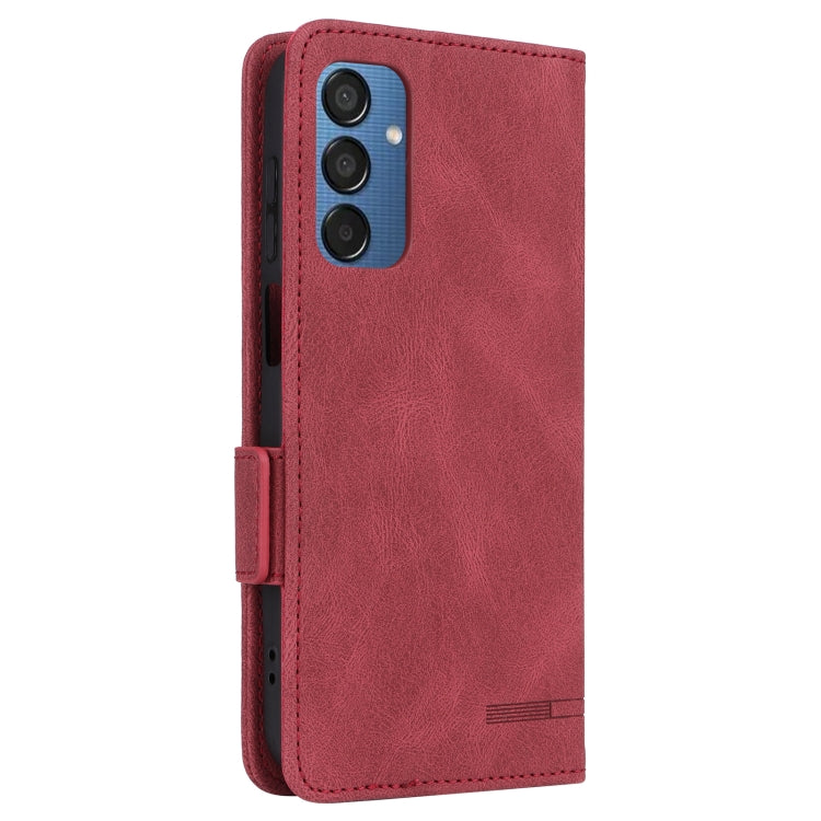 For Samsung Galaxy F15 / M15 Magnetic Clasp Leather Phone Case