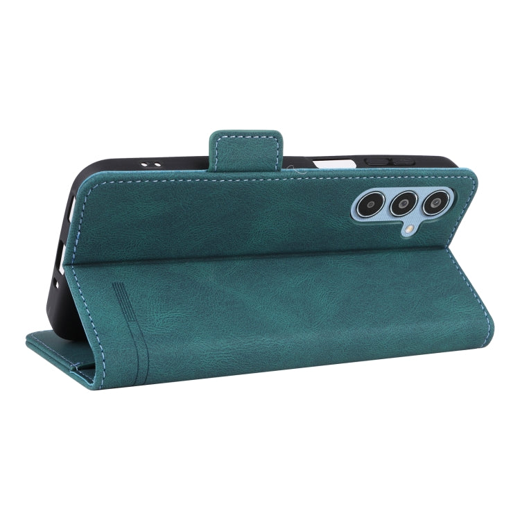 For Samsung Galaxy M35 Magnetic Clasp Leather Phone Case