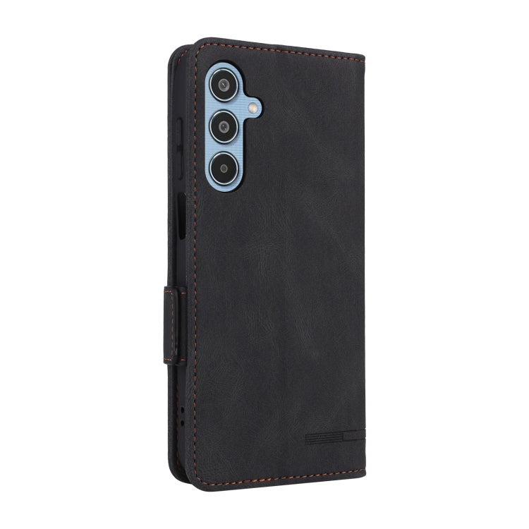For Samsung Galaxy M35 Magnetic Clasp Leather Phone Case