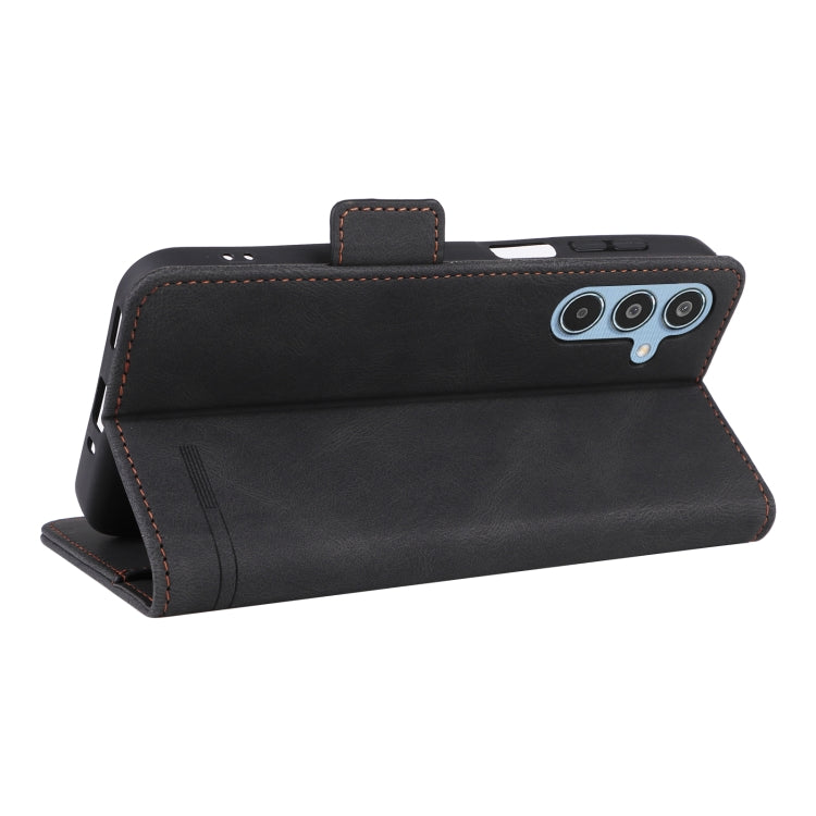 For Samsung Galaxy M35 Magnetic Clasp Leather Phone Case