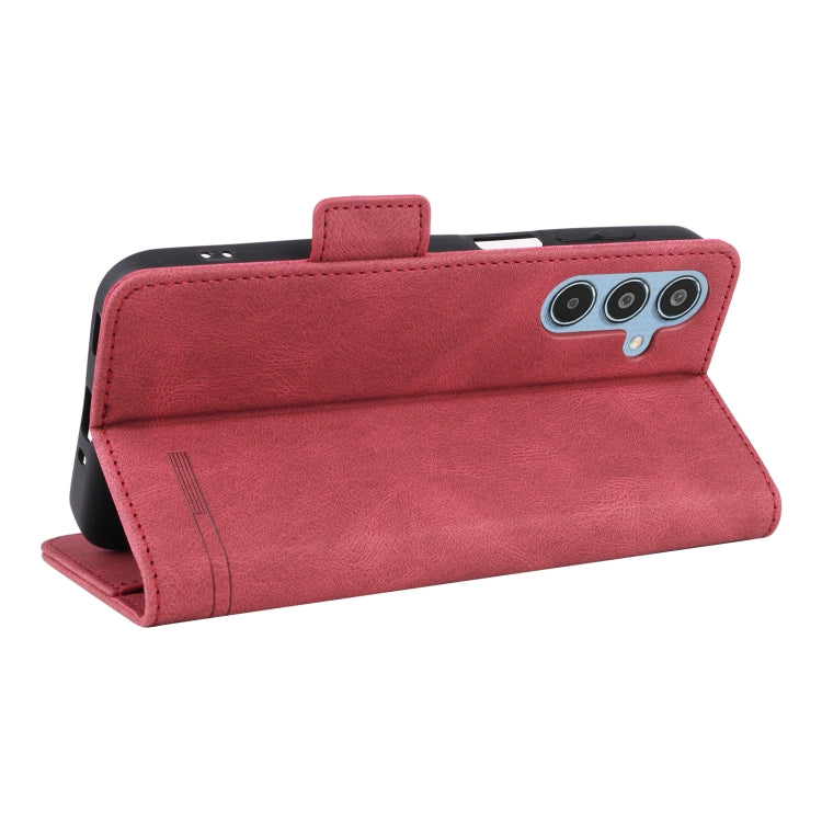 For Samsung Galaxy M35 Magnetic Clasp Leather Phone Case