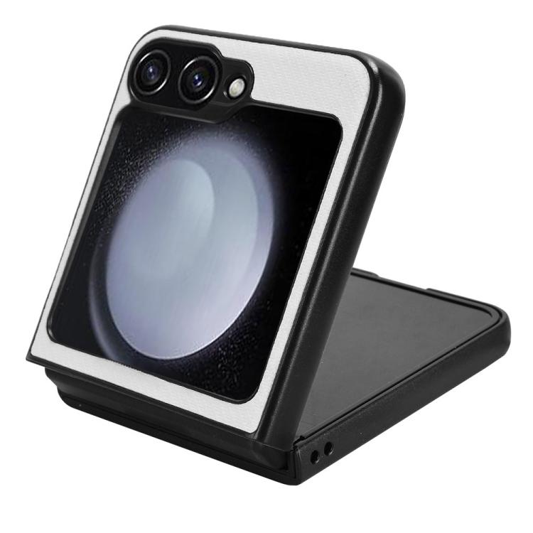 For Samsung Galaxy Z Flip6 / Flip7 FE PU Leather PC Phone Case