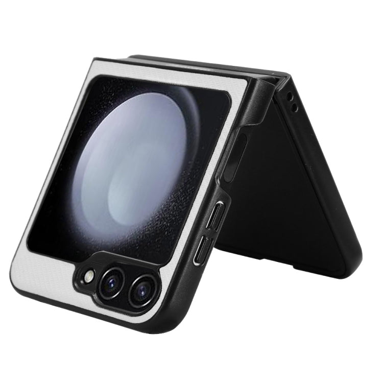 For Samsung Galaxy Z Flip6 / Flip7 FE PU Leather PC Phone Case