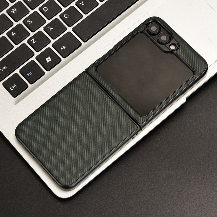For Samsung Galaxy Z Flip6 / Flip7 FE PU Leather PC Phone Case