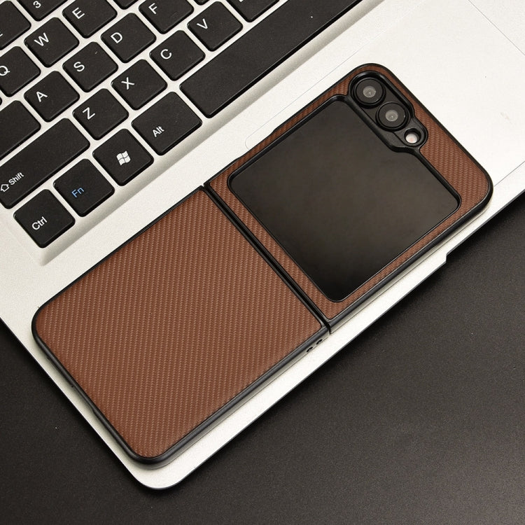 For Samsung Galaxy Z Flip6 / Flip7 FE PU Leather PC Phone Case