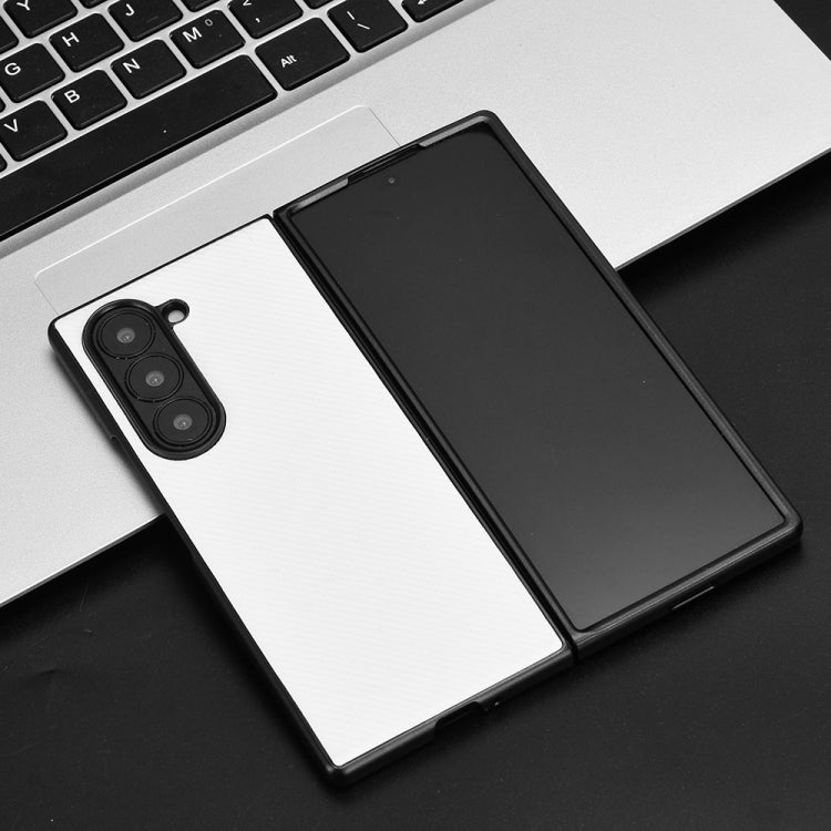 For Samsung Galaxy Z Fold6 PU Leather PC Phone Case