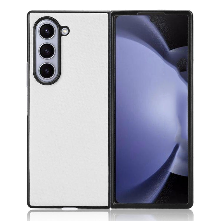 For Samsung Galaxy Z Fold6 PU Leather PC Phone Case