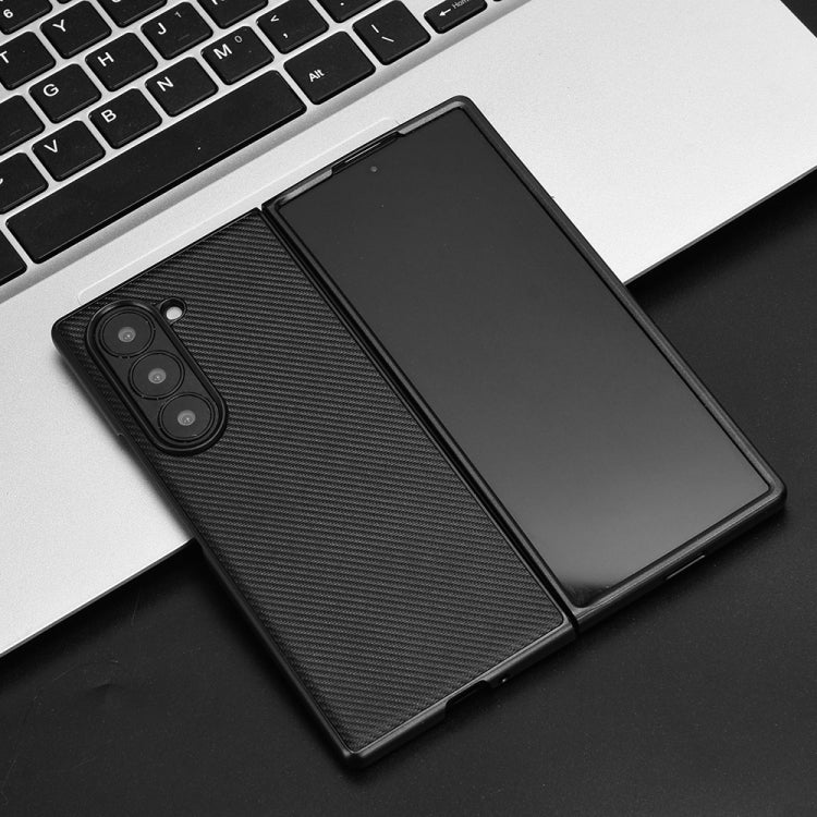 For Samsung Galaxy Z Fold6 PU Leather PC Phone Case