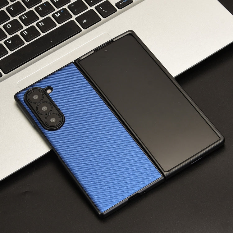 For Samsung Galaxy Z Fold6 PU Leather PC Phone Case
