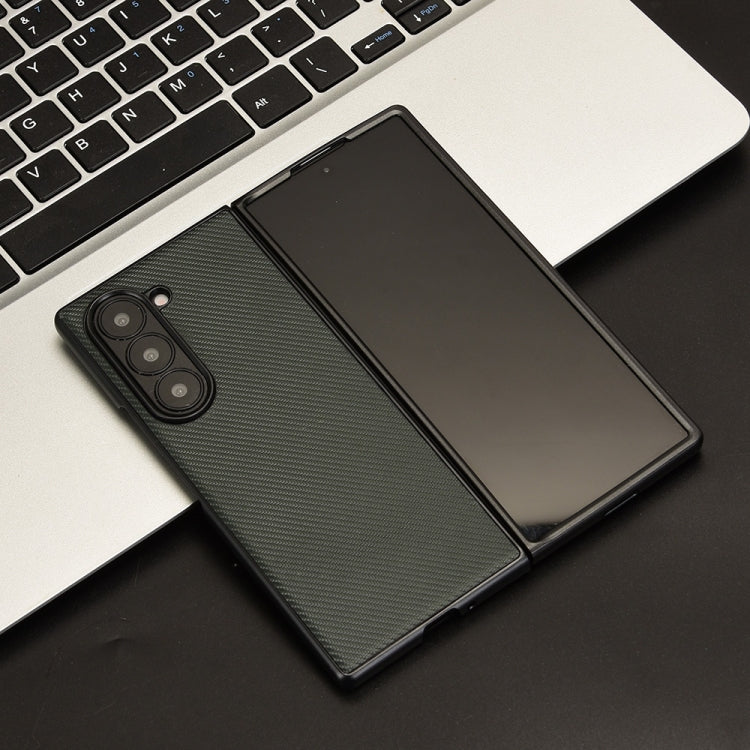 For Samsung Galaxy Z Fold6 PU Leather PC Phone Case