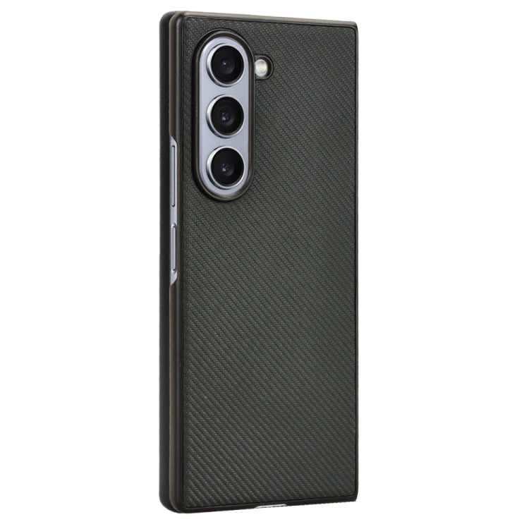 For Samsung Galaxy Z Fold6 PU Leather PC Phone Case