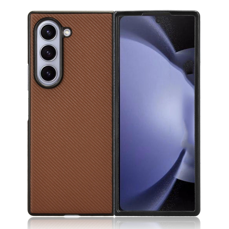 For Samsung Galaxy Z Fold6 PU Leather PC Phone Case