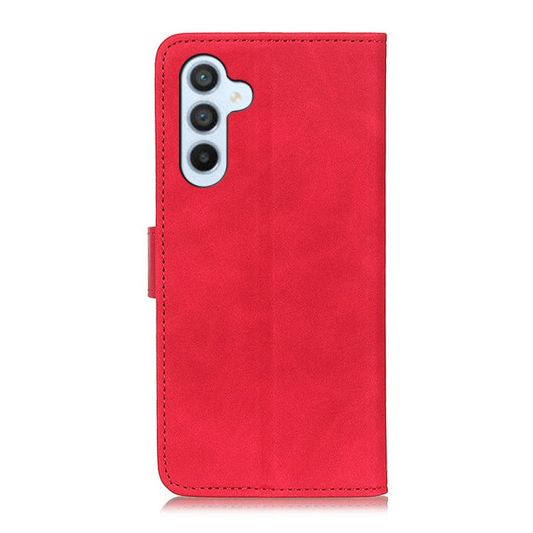 For Samsung Galaxy S24 FE 5G KHAZNEH Retro Texture Horizontal Flip Leather Phone Case