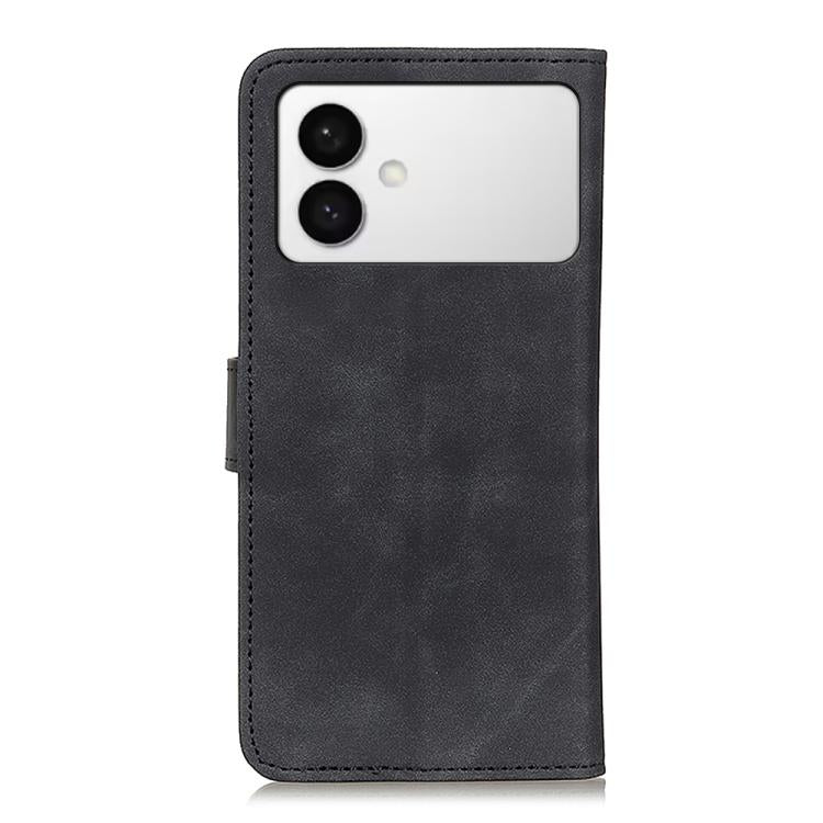 For Samsung Galaxy S26 Edge 5G KHAZNEH Retro Texture Horizontal Flip Leather Phone Case