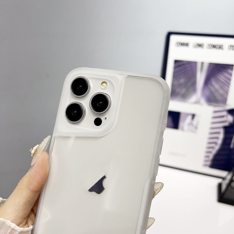 For iPhone 14 Pro Transparent Blade TPU Phone Case