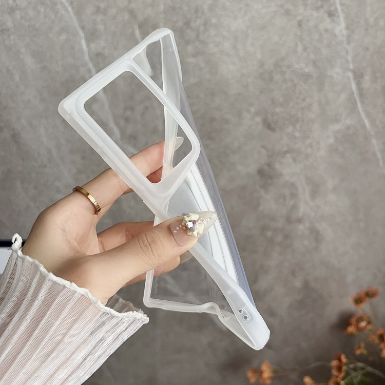 For Samsung Galaxy A53 5G Transparent Blade TPU Phone Case