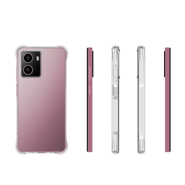 For HMD Pulse+ / Pulse Pro Shockproof Non-slip Thickening TPU Phone Case - Transparent