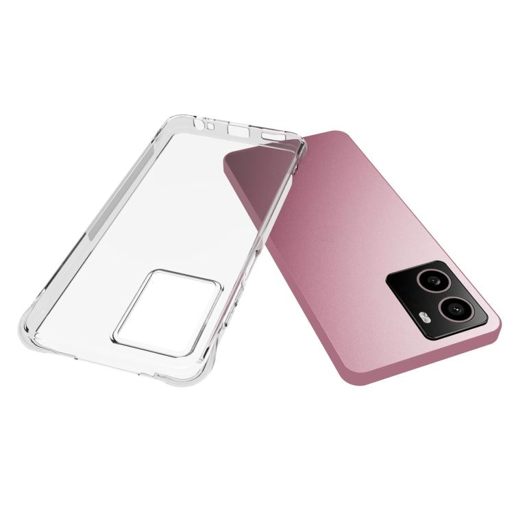 For HMD Pulse+ / Pulse Pro Shockproof Non-slip Thickening TPU Phone Case - Transparent