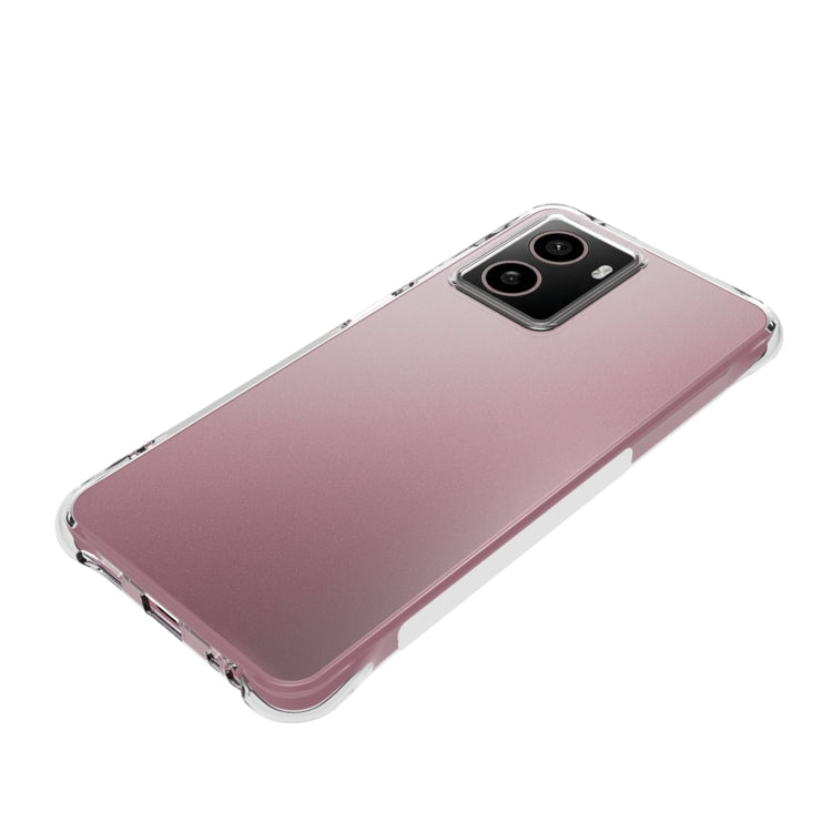 For HMD Pulse+ / Pulse Pro Shockproof Non-slip Thickening TPU Phone Case - Transparent