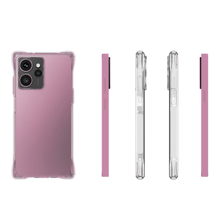 For HMD Skyline Shockproof Non-slip Thickening TPU Phone Case - Transparent