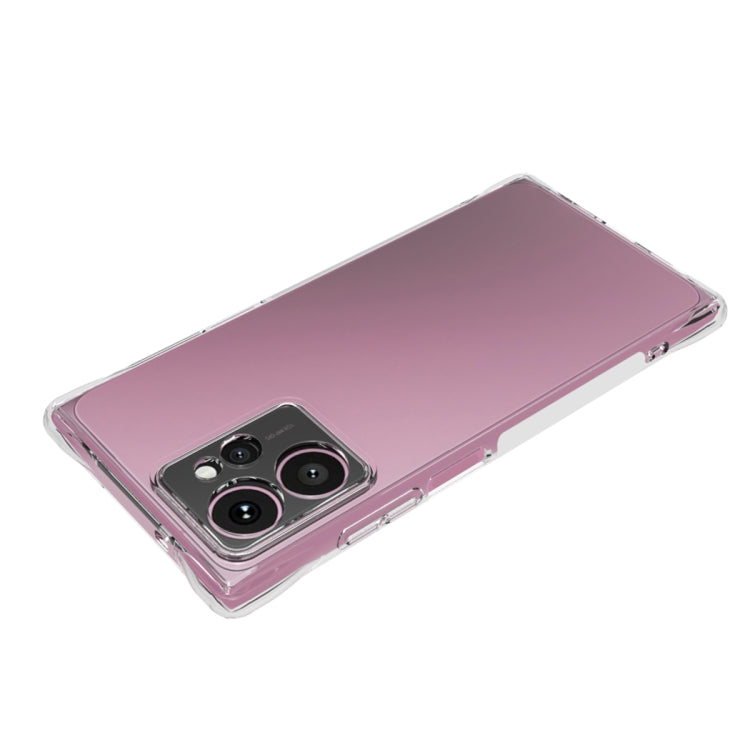 For HMD Skyline Shockproof Non-slip Thickening TPU Phone Case - Transparent