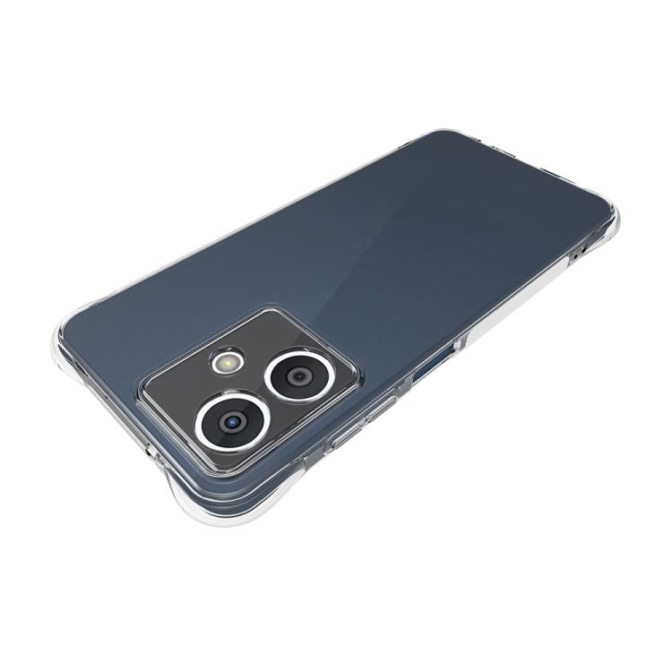 For HMD Crest 5G Shockproof Non-slip Thickening TPU Phone Case - Transparent