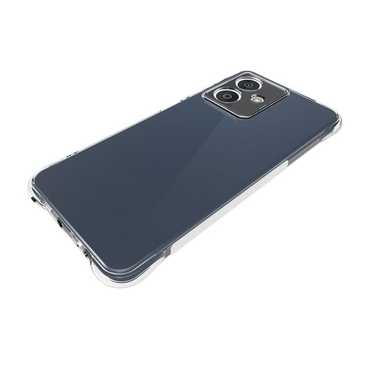 For HMD Crest 5G Shockproof Non-slip Thickening TPU Phone Case - Transparent