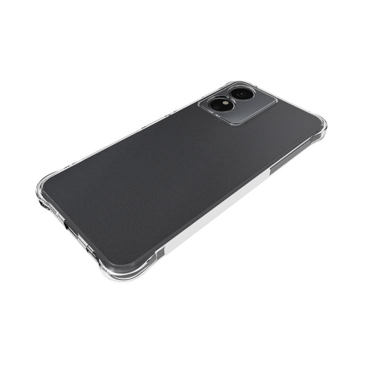 For HMD Key / Aura 2 / Arc 4G Shockproof Non-slip Thickening TPU Phone Case - Transparent