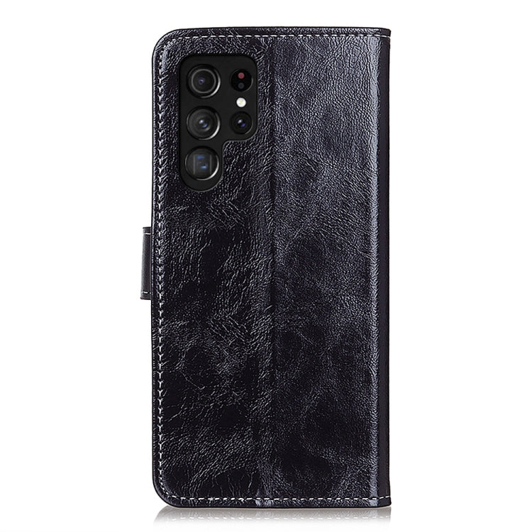 For Samsung Galaxy S25 Ultra 5G Retro Crazy Horse Texture Leather Phone Case