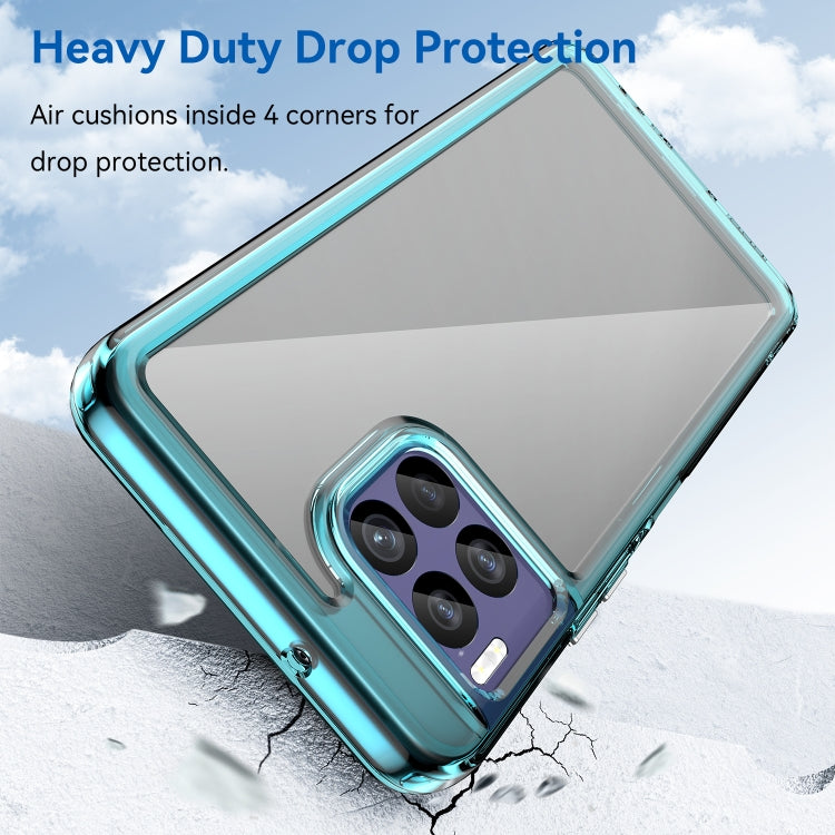 For T-Mobile REVVL 7 Pro 5G Colorful Series Acrylic Hybrid TPU Phone Case