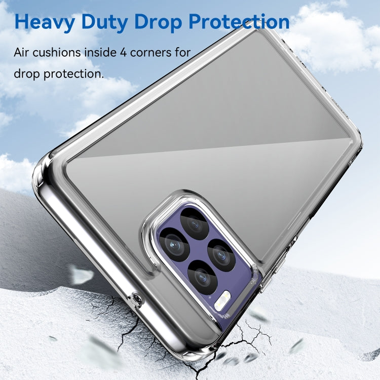 For T-Mobile REVVL 7 Pro 5G Colorful Series Acrylic Hybrid TPU Phone Case
