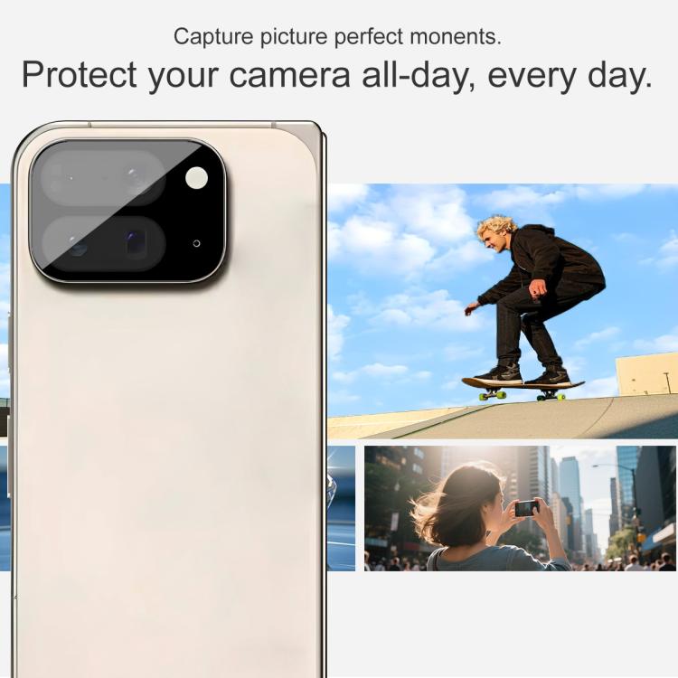 For Google Pixel 10 Pro Fold IMAK Rear Camera Lens Glass Film Black Version