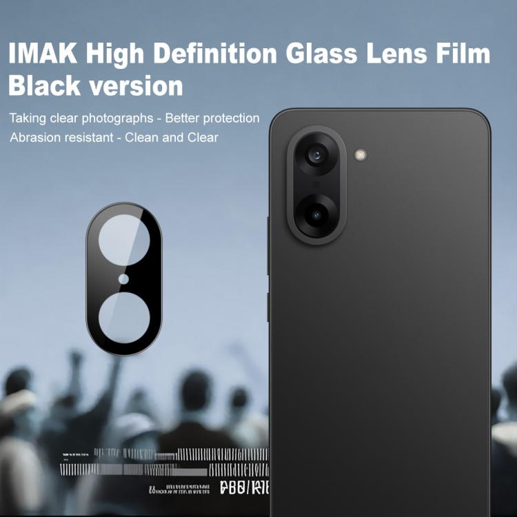 For OnePlus Ace 5 Racing / Nord CE5 imak Rear Camera Lens Glass Film Black Version