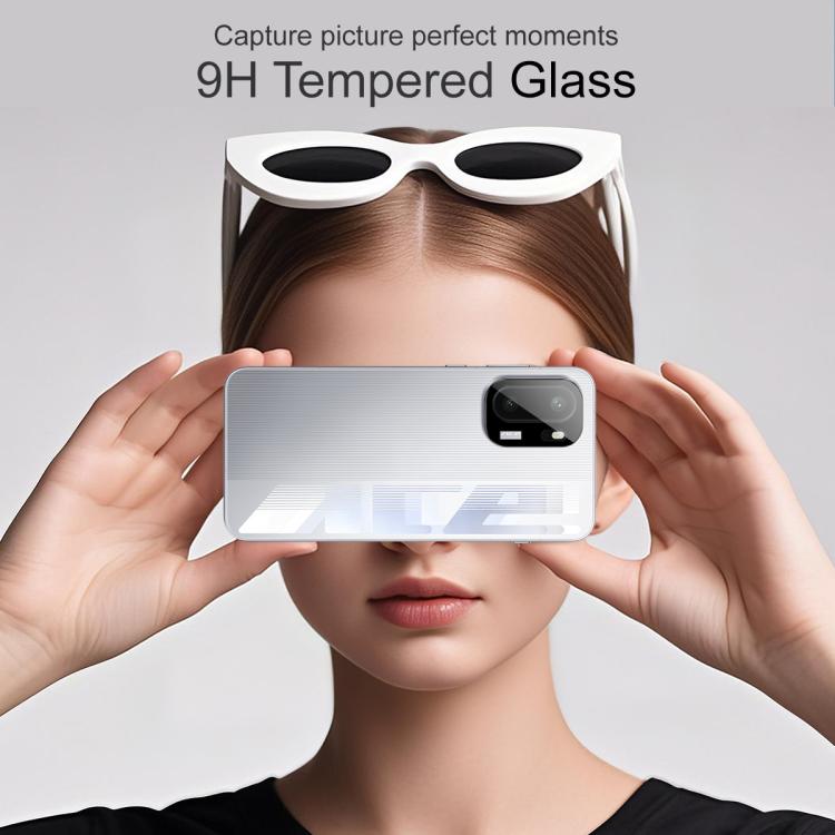 For OnePlus Ace 6 imak Rear Camera Lens Glass Film Black Version